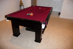 Black diamond pool table