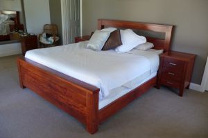 Redgum bed setting  2 